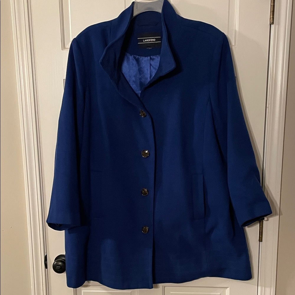 Lands end Peacoat